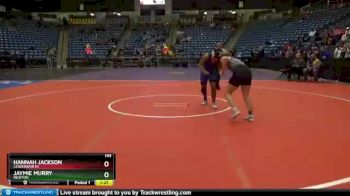 143 lbs Semifinal - Hannah Jackson, Leavenworth vs Jaymie Murry, Newton