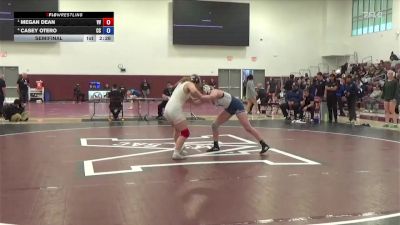 145 lbs Semifinal - Megan Dean, Unattached vs Casey Otero, Cerritos College