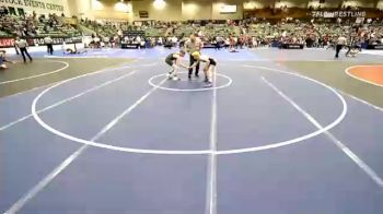 120 lbs Round Of 16 - A.J. Russell, Liberty vs Bodhi Smiedala, FordDynasty Wrestling Club