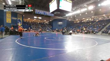 100 lbs Cons. Round 5 - Faith Mellito, High Point Regional vs Shea DeFusco, Mountain ViewHS