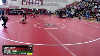 114 lbs Cons. Round 3 - Braydon Miller, New Ulm Area vs Logan Graham, Adrian Area