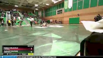 152 lbs Quarterfinal - Marlo DelaCruz, Chaparral vs Parham Salmani, Spring Valley