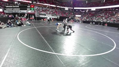 132 lbs Champ. Rd Of 16 - Oliver Larson, River Falls vs Rock West, La Crosse Logan/Central