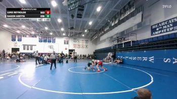 150 lbs Champ. Round 1 - Dagon Abeyta, Kelly Walsh vs Luke Reynolds, Natrona County