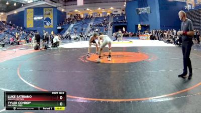 132 lbs Cons. Round 7 - Luke Satriano, Valley Central vs Tyler Conroy, Malvern Prep