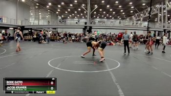 140 lbs Round 6 (8 Team) - Jacob Kramer, Team Gotcha Blue vs Bode Gates, Brawler Elite