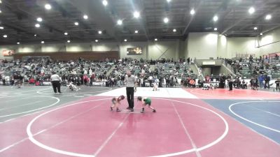 40 lbs Consolation - Kyler Lebow, No Team vs Benjamin Ohm, Gold Rush Wrestling