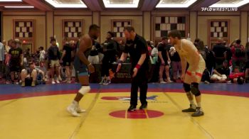 74 kg Quarterfinal - Logan Meister, Iron Wrestling Club vs Elroy Perkin, TMWC