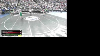 120 lbs Champ. Round 1 - Brigham Cookson, Mountain View vs Miles Phillips, Green Canyon