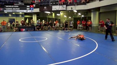 56 lbs Semis - Nicholas Sosa, Black Flag Wrestling Academy, Inc vs Gabriel Beltran, Maryland