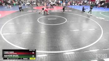 159 lbs Champ. Round 1 - Todd Suko, Redwood High School vs Raymond Baldy, Hoopa Valley High School