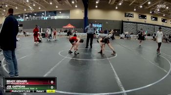92 lbs Round 2 (8 Team) - Brady Genard, Mat Assassins Black vs Joe Gaffigan, North Carolina National Team