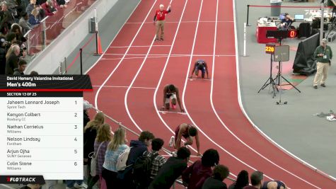 Men's 400m Open, Prelims 13