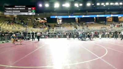 235 lbs Cons. Round 3 - Camila Halaby-Bravo, Southwest Miami vs Eliana Johnson, Bell Creek