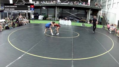 100 lbs Olivia Mancha, Virgina vs Zoiee Ward, Missouri