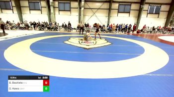 133 lbs Quarterfinal - Benny Bautista, New York University vs Danny Haws, Centenary