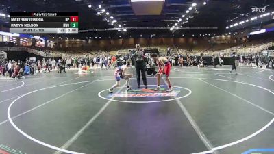108 lbs Round 2 - Kadyn Nelson, Mayhem Wrestling Club vs Matthew Iturria, Maximum Performance