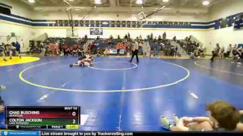 126 lbs Semifinal - Colton Jackson, Lake Roosevelt vs Chad Busching, Okanogan