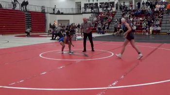 100 lbs Semifinal - Sawyer Rushton, West Branch vs Danna Manuel, Wahlert Catholic