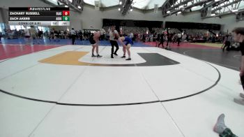 150-I lbs Consi Of 8 #1 - Zachary Russell, Black Sheep WC vs Zach Akers, All I See Is Gold Academy
