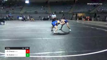 157 lbs Prelims - Davson Chavez, Barton vs Nick Rubino, Rowan