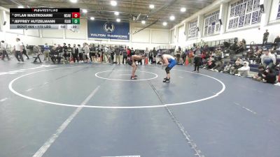 175 lbs 3rd Place - Dylan Mastroianni, New Canaan vs Jeffrey Hutzelmann, Fairfield Ludlowe