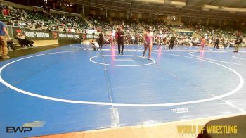 135 lbs Consi Of 8 #1 - Aaliah Guebara, Maize Wrestling Club vs Willow Johns, Paola Wrestling Club