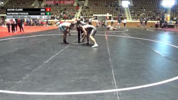 184 lbs Cons. Round 2 - Raymond Favaza, Louisiana Tech University vs Jacob Clark, Huntingdon