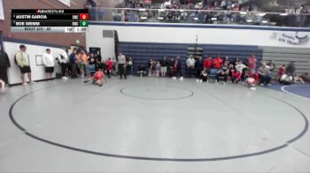 85 lbs Quarterfinal - Boe Grimm, Blackfoot Wrestling Club vs Austin Garcia, Suples Wrestling Club