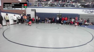85 lbs Quarterfinal - Boe Grimm, Blackfoot Wrestling Club vs Austin Garcia, Suples Wrestling Club