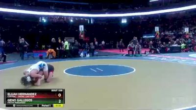 106-5A Cons. Semi - Elijah Hernandez, Central - Grand Junction vs Geno Gallegos, Fruita Monument