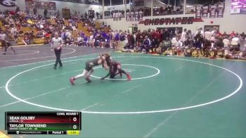 150 lbs Quarters & 1st Wb (16 Team) - Sean Golsby, Luella vs Taylor Townsend, Wayne County HS