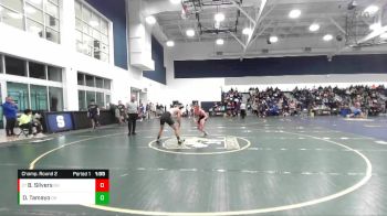 150 lbs Champ. Round 2 - Benjamin Silvers, Beverly Hills vs Dominic Tamayo, Oak Hills