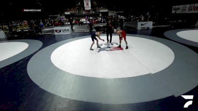 All Cadet Boys Freestyle Lower - 106 lbs Champ. Round 1 - Nicholas Perez, South Bakersfield High School Wrestling vs Xavier Mascaro, Servite High School Wrestling