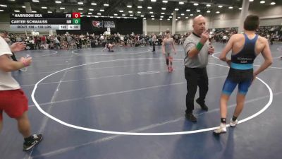 138 lbs Champ. Rd Of 16 - Harrison Dea, Patton Trained WC vs Carter Schmauss, Immortal Athletics WC