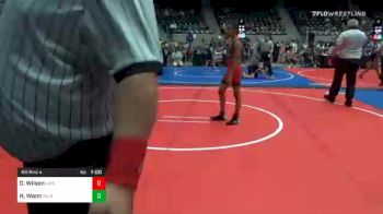 96 lbs Prelims - Donovan Wilson, Hurricane Wrestling Academy vs Hunter Wann, Wilburton Takedown Club