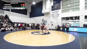 150 lbs Quarterfinal - Zhen McGill, El Toro vs Jacob Bell, Etiwanda
