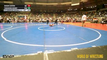 49 lbs Consi Of 16 #2 - Eagan Luxton, RAW Wrestling Club vs Theodore Mosby, Wyandotte Youth Wrestling