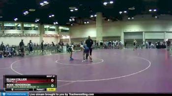 106 lbs Semis & Wb (16 Team) - Bode Henderson, North Dakota Border Brawlers vs Elijah Collier, Team Ali