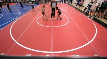 70 lbs Quarterfinal - Christian Freeman, Pin-King All Stars vs Bella Hutcheson, Wagoner Takedown Club