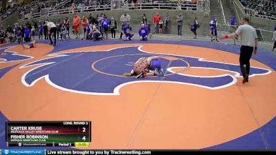 85 lbs Cons. Round 2 - Fisher Robinson, Umpqua Wrestling Club vs Carter Kruse, Nestucca Valley Wrestling Club