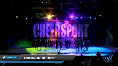 Rockstar Cheer - AC/DC [2021 L6 International Open - NT Day 1] 2021 CHEERSPORT National Cheerleading Championship