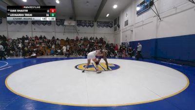 194 lbs Champ. Round 1 - Ojas Shastri, Los Gatos vs Leonardo Trejo, Salinas