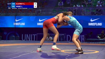 59 kg Qualif. - Caitlin Clatney, Canada vs Lana Nogic, Croatia