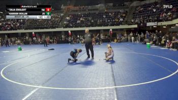 70 lbs Round 2 - Talia Englert, Viking Wrestling Club vs Karsen Bollin, Jack Pine Savage