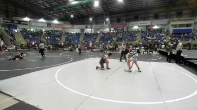 140 lbs Round Of 16 - Zachary Carrillo, Grizzly Bear vs Corbyn Dare, Severance Middle School