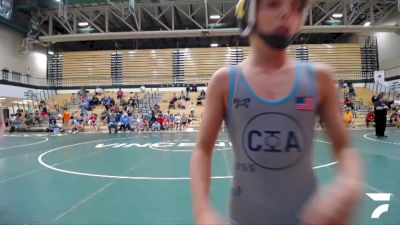 80 lbs Round 1 (6 Team) - CODY BLEVINS, UNION COUNTY vs NOLAN CULP, CENTRAL INDIANA ACADEMY OF WRESTLING