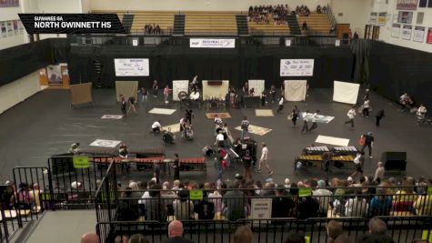 North Gwinnett HS "Suwanee GA" at 2026 WGI Perc/Winds Atlanta Regional+