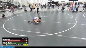 71 lbs 5th Place Match - Piper Fry, Michigan Revolution Wrestling Club vs Gwen Gross, Team Nazar Training Center