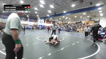 120 lbs 5th Place Match - Hawk Alvarez, Mayfair vs Isaac Tessier, South Hills